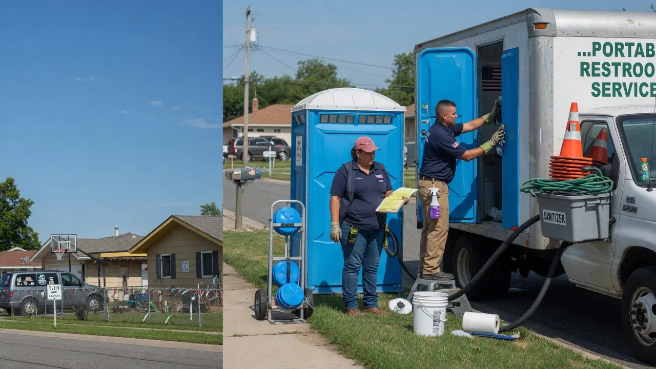 Portable Toilet Rental in Lyons, KS near me